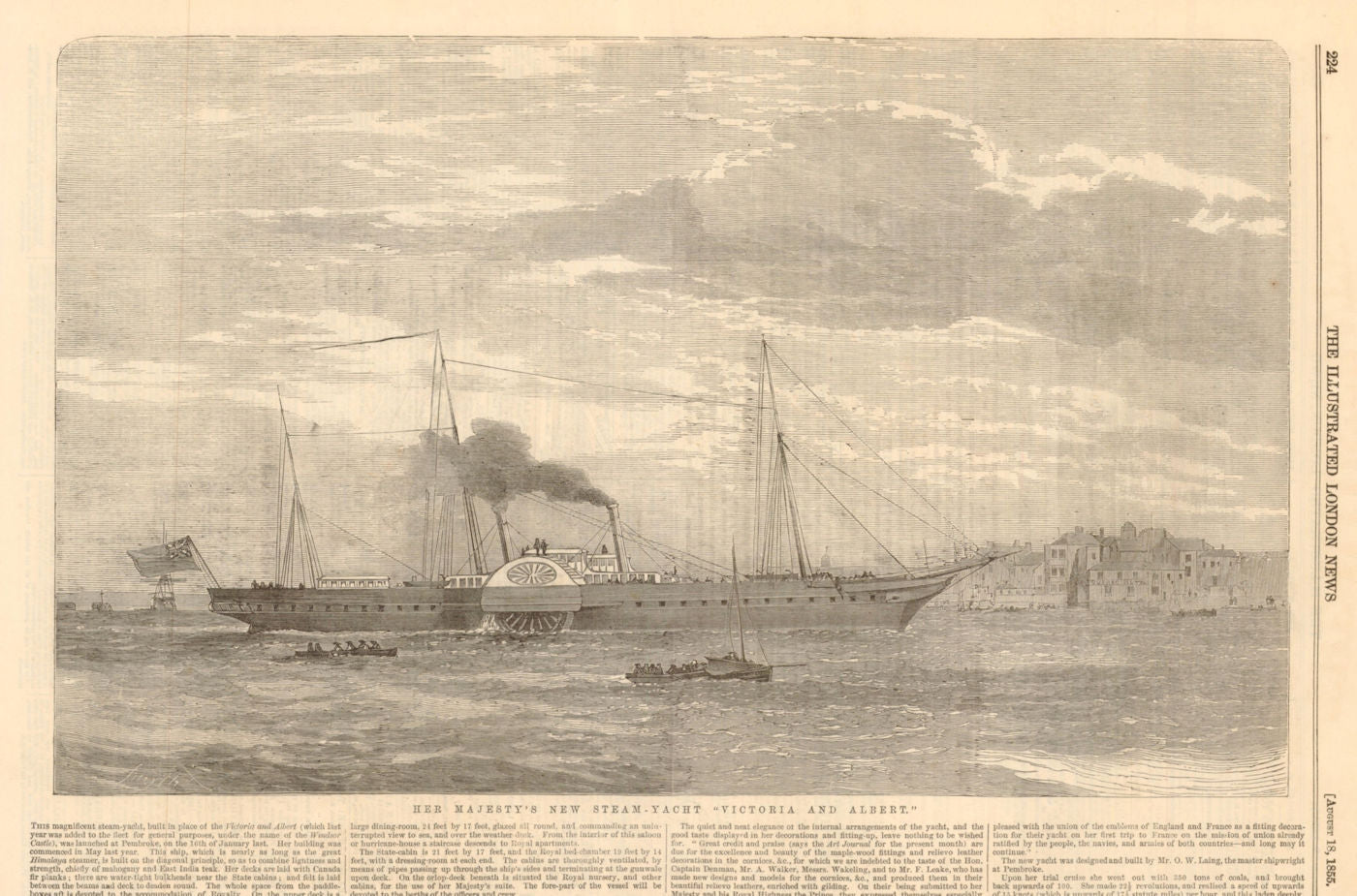 Her Majesty's new Steam Yacht